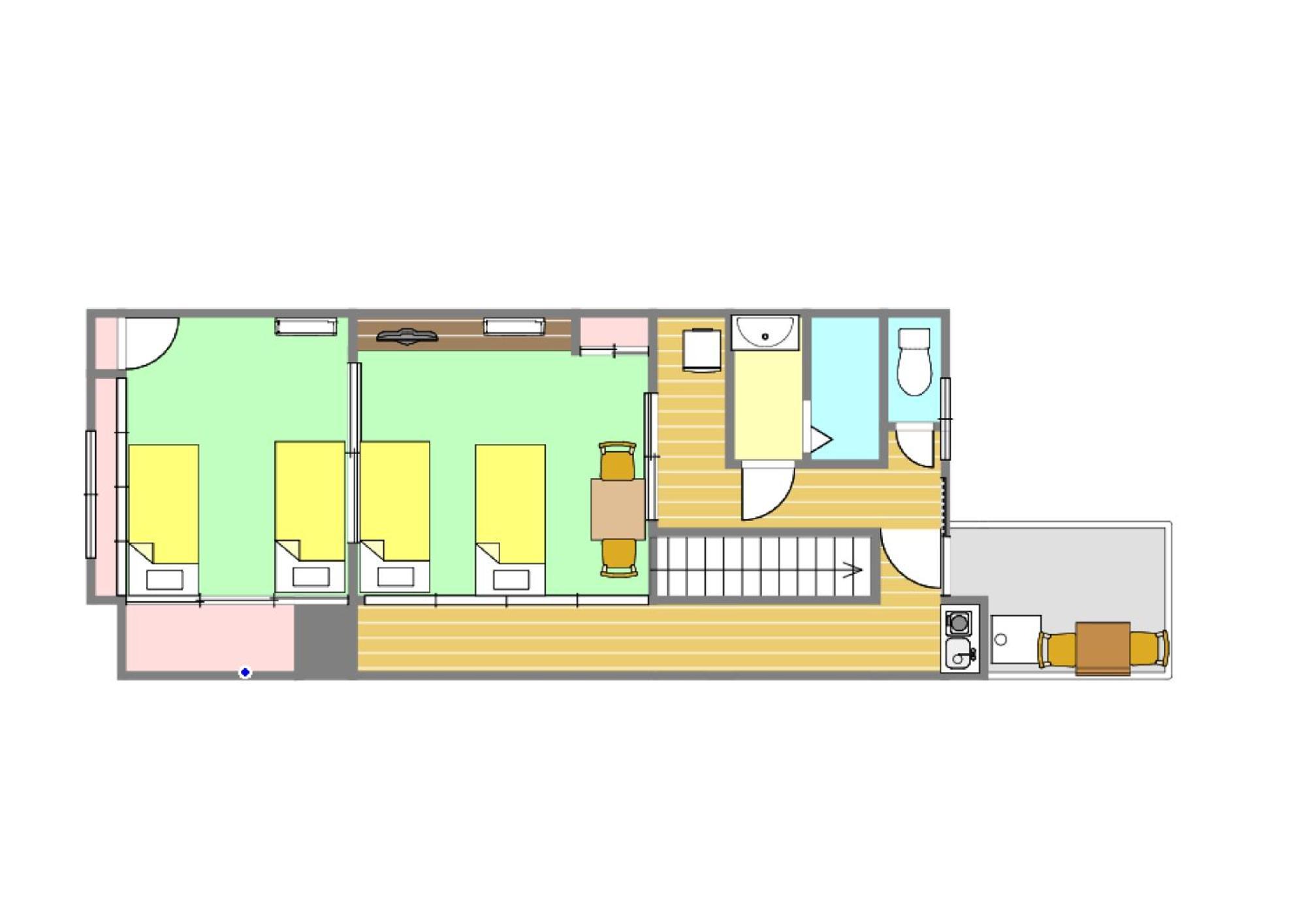 Namba Central Traditional Japanese House Ōsaka Exterior foto